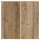 vidaXL Fali szekrény Kézműves Tölgy 59 x 31 x 60 cm Szerelt Fa