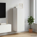 vidaXL Fali szekrény Fehér 33 x 34,5 x 90 cm Szerelt Fa