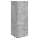 vidaXL Fali szekrény Betonszürke 33 x 34,5 x 90 cm Szerelt Fa