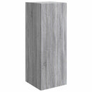 vidaXL Fali szekrény Szürke Sonoma 33 x 34,5 x 90 cm Szerelt Fa