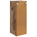 vidaXL Fali szekrény Antik Fa 33 x 34,5 x 90 cm Szerelt Fa