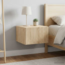 vidaXL Fali éjjeli szekrény 2 pcs Sonoma Tölgy 33 x 34,5 x 20 cm