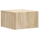 vidaXL Fali éjjeli szekrény 2 pcs Sonoma Tölgy 33 x 34,5 x 20 cm