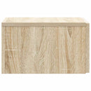 vidaXL Fali éjjeli szekrény 2 pcs Sonoma Tölgy 33 x 34,5 x 20 cm