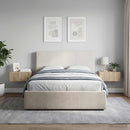 vidaXL Fali éjjeli szekrény 2 pcs Sonoma Tölgy 49 x 34,5 x 20 cm