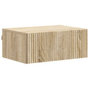vidaXL Fali éjjeli szekrény 2 pcs Sonoma Tölgy 49 x 34,5 x 20 cm