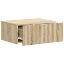 vidaXL Fali éjjeli szekrény 2 pcs Sonoma Tölgy 49 x 34,5 x 20 cm