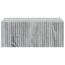 vidaXL Fali éjjeli szekrény 2 pcs Szürke Sonoma 49 x 34,5 x 20 cm