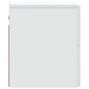 vidaXL Fali éjjeli szekrény fiókkal Fehér 33 x 34,5 x 40 cm Szerelt Fa