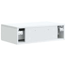 vidaXL Fali oldaltábla Fehér 59 x 34,5 x 17 cm Szerelt Fa