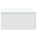 vidaXL Fali oldaltábla Fehér 59 x 34,5 x 17 cm Szerelt Fa