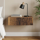 vidaXL Fali oldaltábla Antik Fa 59 x 34,5 x 17 cm Szerelt Fa
