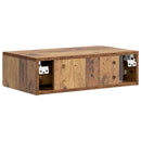 vidaXL Fali oldaltábla Antik Fa 59 x 34,5 x 17 cm Szerelt Fa