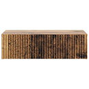 vidaXL Fali oldaltábla Antik Fa 59 x 34,5 x 17 cm Szerelt Fa