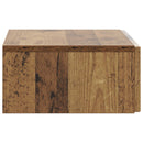 vidaXL Fali oldaltábla Antik Fa 59 x 34,5 x 17 cm Szerelt Fa