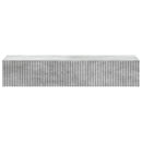 vidaXL Fali oldaltábla Betonszürke 87,5 x 34,5 x 17 cm Szerelt Fa