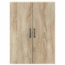 vidaXL Fali szekrény Sonoma Tölgy 66 x 34,5 x 90 cm Szerelt Fa