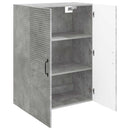 vidaXL Fali szekrény Betonszürke 66 x 34,5 x 90 cm Szerelt Fa