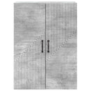 vidaXL Fali szekrény Betonszürke 66 x 34,5 x 90 cm Szerelt Fa