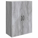 vidaXL Fali szekrény Szürke Sonoma 66 x 34,5 x 90 cm Szerelt Fa