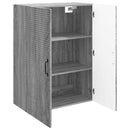 vidaXL Fali szekrény Szürke Sonoma 66 x 34,5 x 90 cm Szerelt Fa