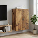vidaXL Fali szekrény Antik Fa 66 x 34,5 x 90 cm Szerelt Fa