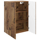 vidaXL Fali szekrény Antik Fa 66 x 34,5 x 90 cm Szerelt Fa