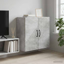 vidaXL Fali szekrény Betonszürke 59 x 31 x 60 cm Szerelt Fa