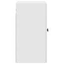 vidaXL Fali szekrény Magasfényű Fehér 59 x 31 x 60 cm Szerelt Fa