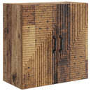 vidaXL Fali szekrény Antik Fa 59 x 31 x 60 cm Szerelt Fa