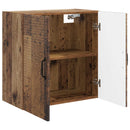 vidaXL Fali szekrény Antik Fa 59 x 31 x 60 cm Szerelt Fa