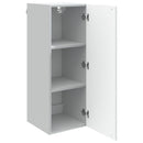 vidaXL Fali szekrény Fehér 33 x 34,5 x 90 cm Szerelt Fa