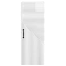 vidaXL Fali szekrény Magasfényű Fehér 33 x 34,5 x 90 cm Szerelt Fa