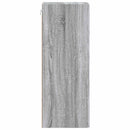 vidaXL Fali szekrény Szürke Sonoma 33 x 34,5 x 90 cm Szerelt Fa