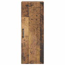 vidaXL Fali szekrény Antik Fa 33 x 34,5 x 90 cm Szerelt Fa