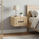 vidaXL Fali éjjeli szekrény 2 pcs Sonoma Tölgy 34,5 x 33 x 20 cm