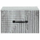 vidaXL Fali éjjeli szekrény 2 pcs Szürke Sonoma 34,5 x 33 x 20 cm