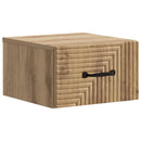 vidaXL Fali éjjeli szekrény 2 pcs Kézműves Tölgy 34,5 x 33 x 20 cm