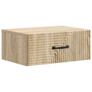 vidaXL Fali éjjeli szekrény 2 pcs Sonoma Tölgy 49 x 34,5 x 20 cm