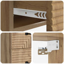vidaXL Fali éjjeli szekrény 2 pcs Kézműves Tölgy 34,5 x 33 x 40 cm