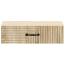 vidaXL Fali oldaltábla Sonoma Tölgy 59 x 34,5 x 17 cm Szerelt Fa