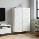 vidaXL Fali szekrény Fehér 66 x 34,5 x 90 cm Szerelt Fa