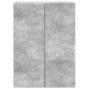 vidaXL Fali szekrény Betonszürke 66 x 34,5 x 90 cm Szerelt Fa