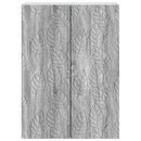 vidaXL Fali szekrény Szürke Sonoma 66 x 34,5 x 90 cm Szerelt Fa