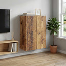 vidaXL Fali szekrény Antik Fa 66 x 34,5 x 90 cm Szerelt Fa
