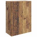 vidaXL Fali szekrény Antik Fa 66 x 34,5 x 90 cm Szerelt Fa