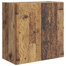 vidaXL Fali szekrény Antik Fa 59 x 31 x 60 cm Szerelt Fa