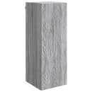 vidaXL Fali szekrény Szürke Sonoma 33 x 34,5 x 90 cm Szerelt Fa