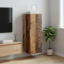 vidaXL Fali szekrény Antik Fa 33 x 34,5 x 90 cm Szerelt Fa