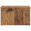 vidaXL Fali oldaltábla Antik Fa 34,5 x 33 x 20 cm Szerelt Fa